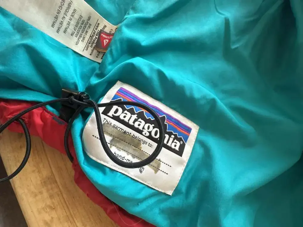 Patagonia Kids Puffer Jacket Size M 10 Red Primaloft